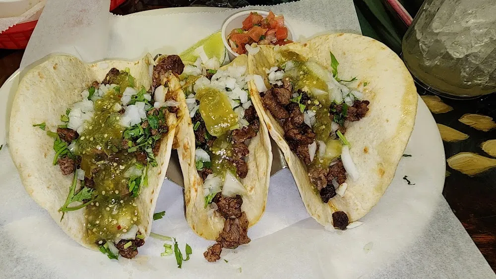 Beef Street Tacos with Flour Tortillas